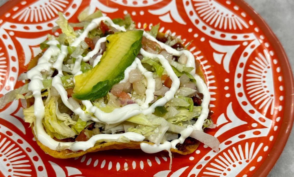 Tinga Tostada