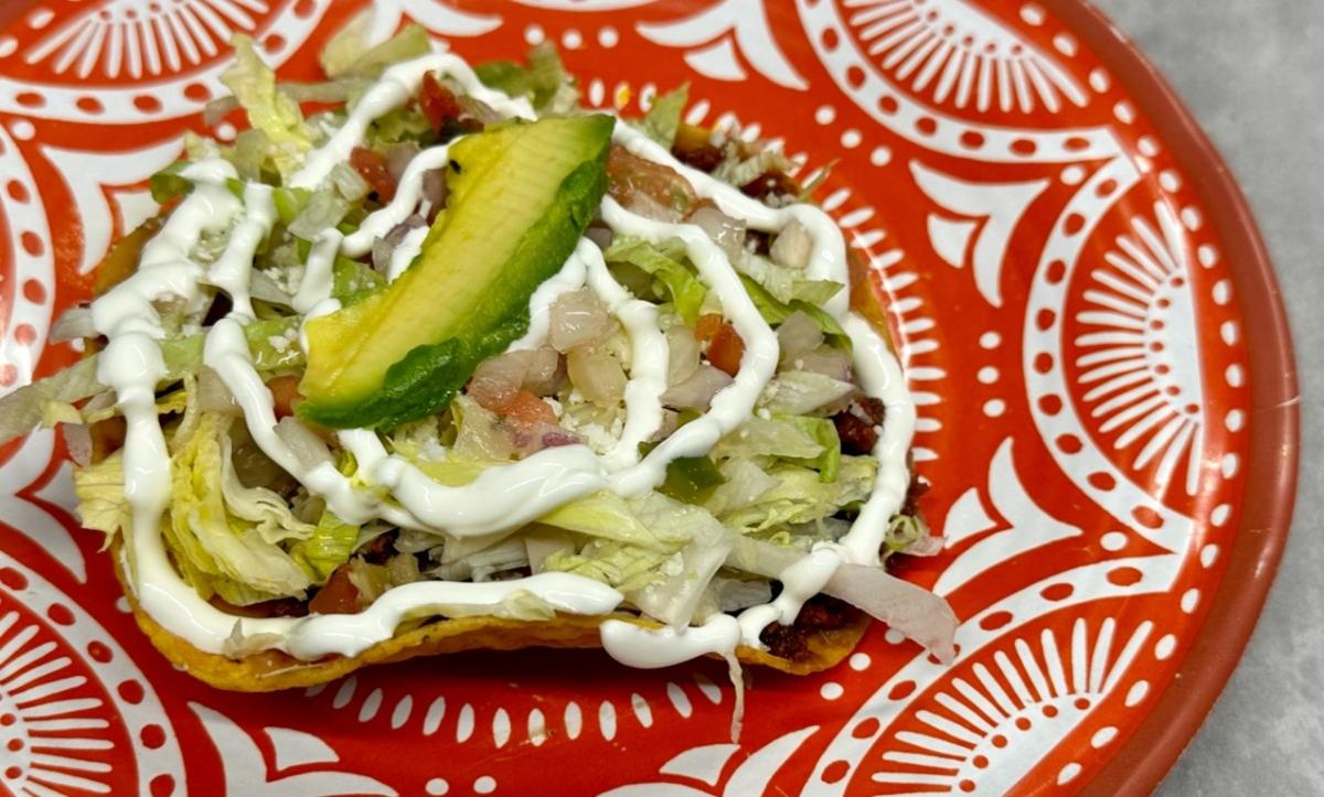 Steak Tostada