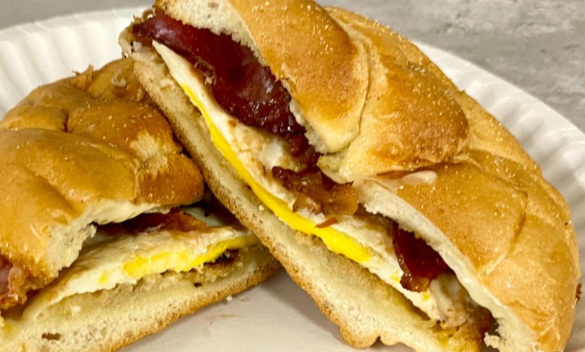 Bacon, Egg and Cheese Sandwich