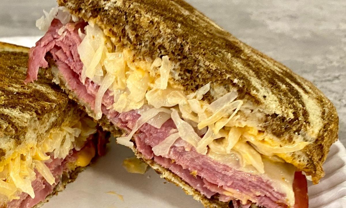 Small Reuben Sandwich