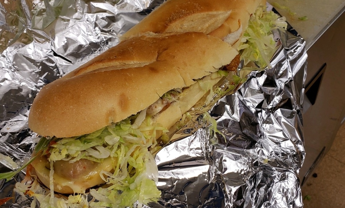Small Chicken Cordon Bleu Sandwich