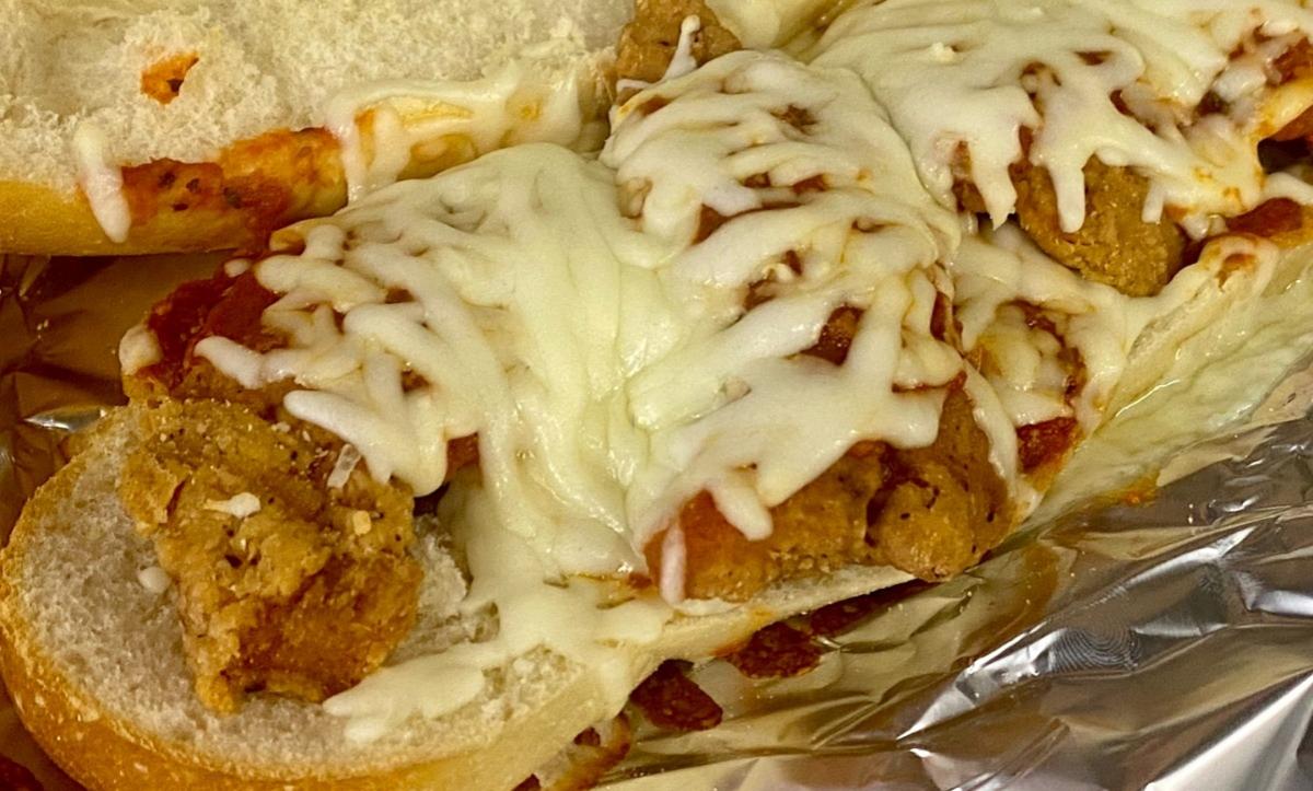 Small Chicken Parm Sandwich