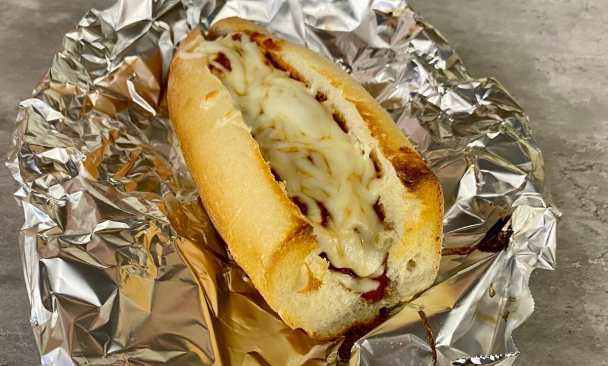 Small Meatball Sandwich