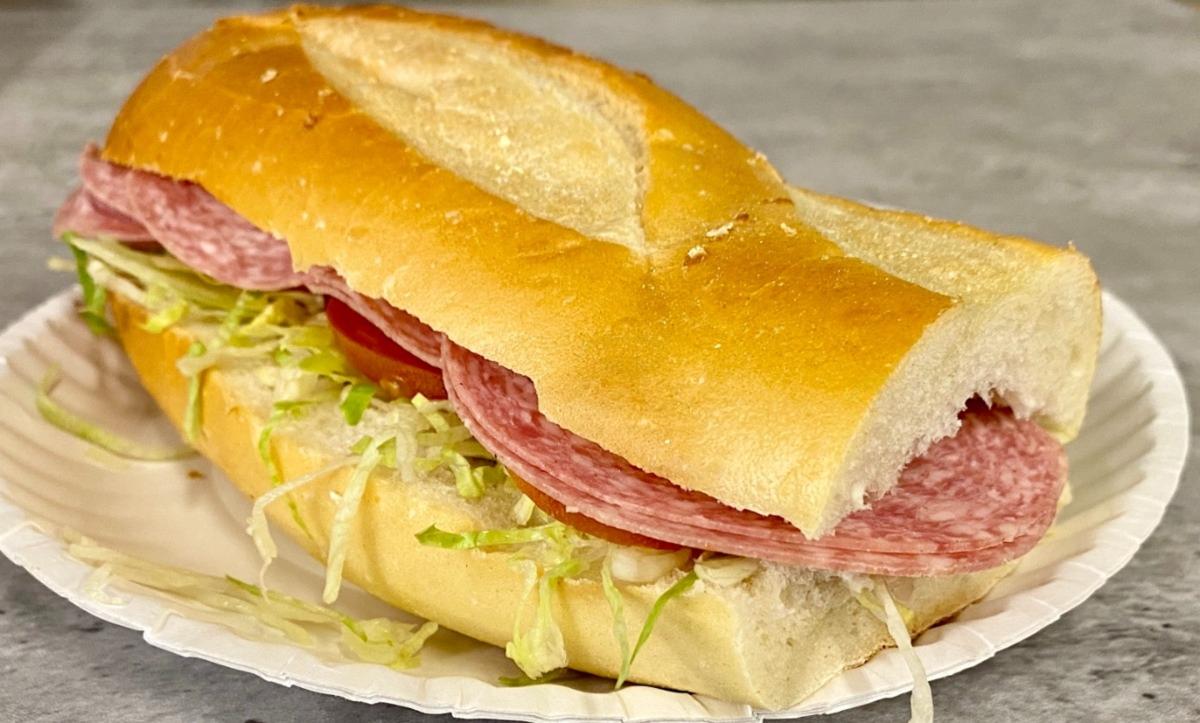 Small Salami Sandwich