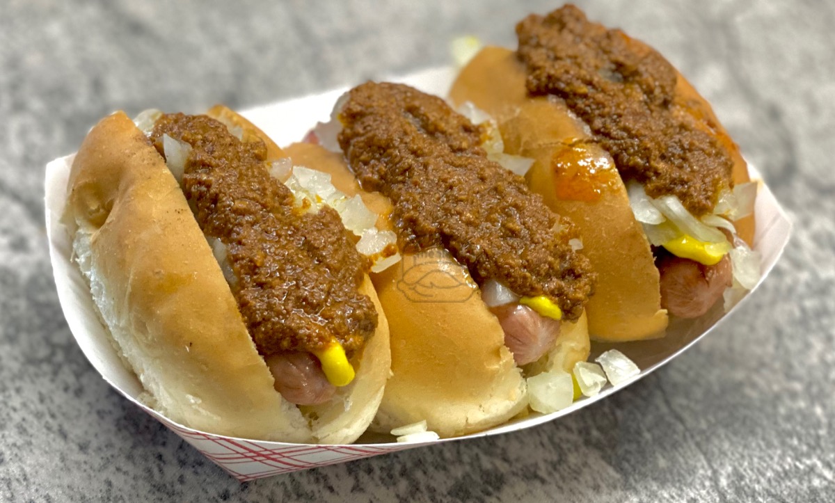 Mini Hot Dog (w/ Works)
