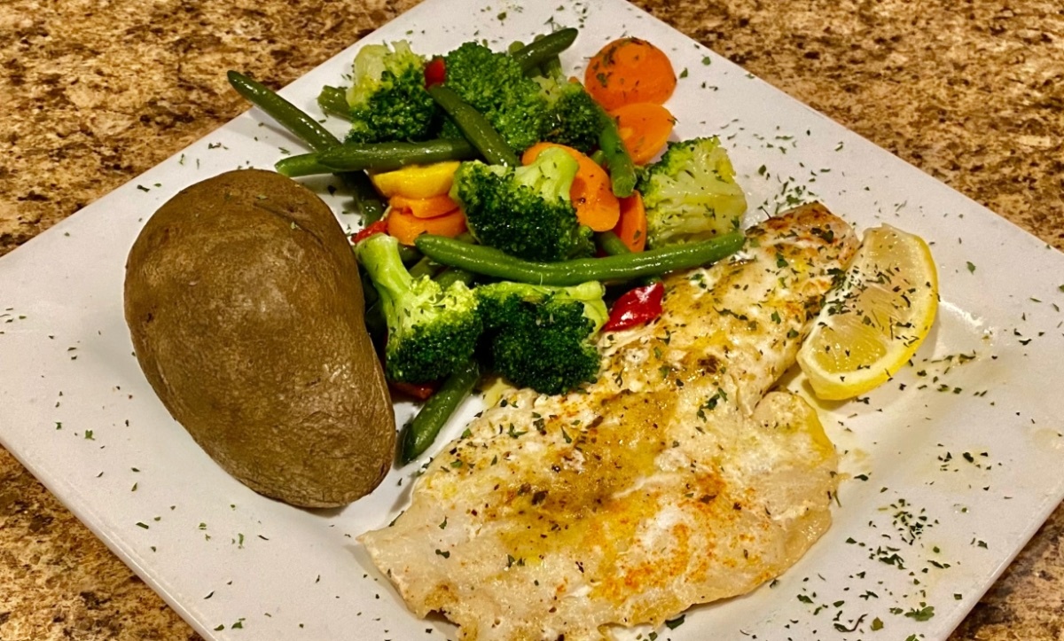 Broiled Haddock