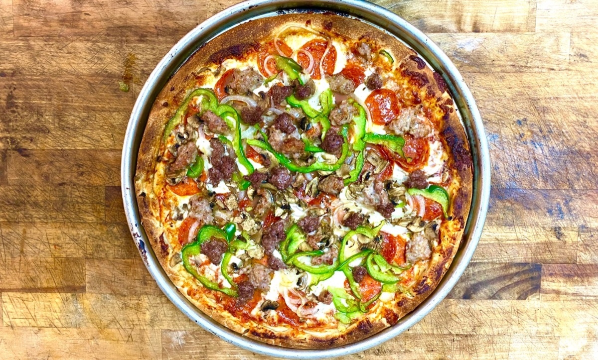 Grecian Special Pizza