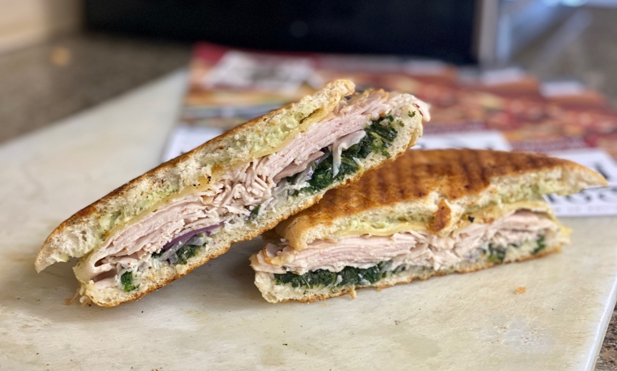 Turkey Pesto Panini