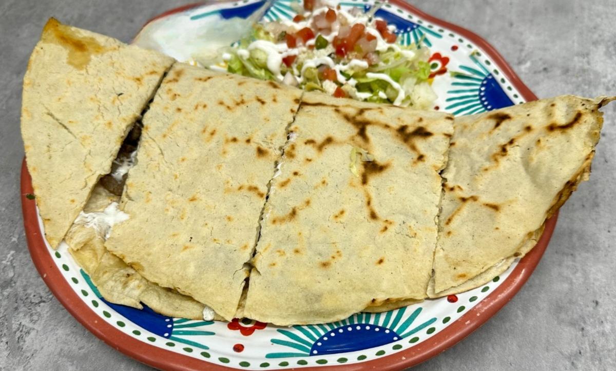 Huitlacoche (Corn Smut) Quesadilla