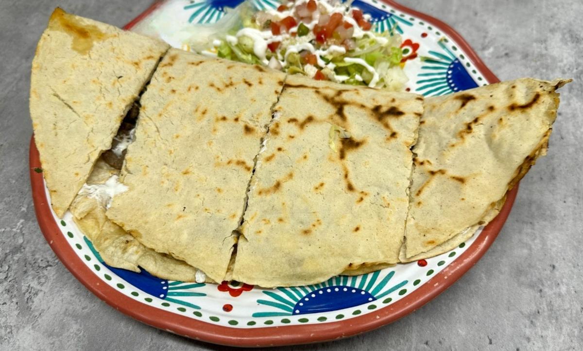 Chorizo con Papas Quesadilla