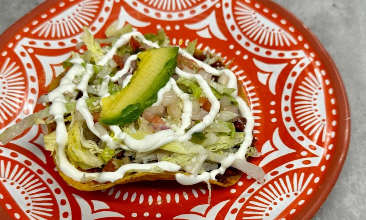 Carnitas Tostada