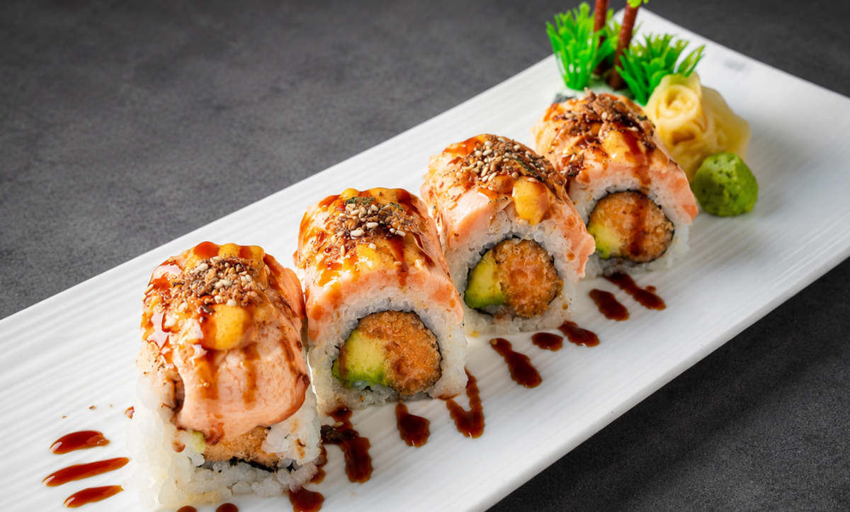 Gold Salmon Roll