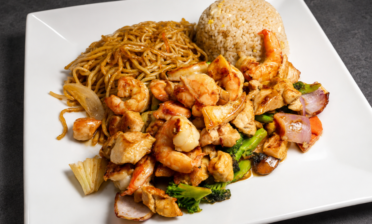 Shrimp & Chicken Hibachi