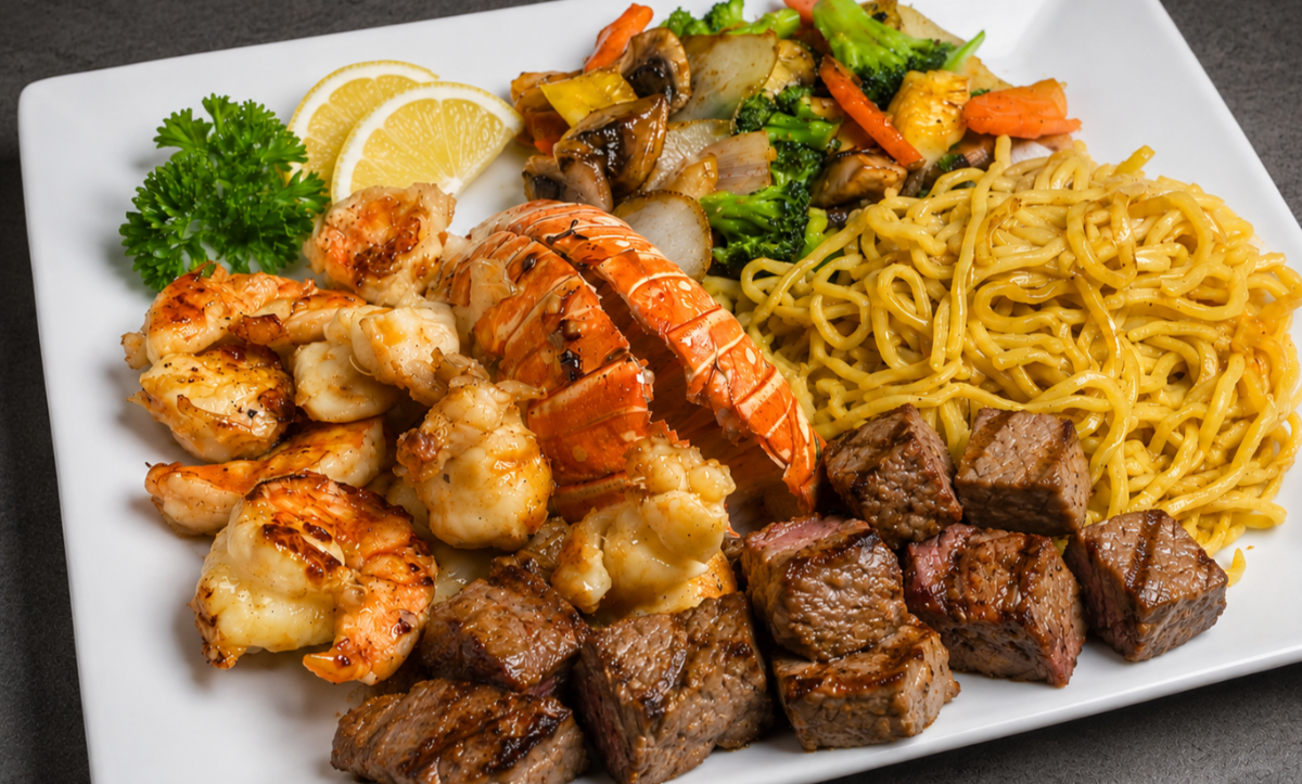 Steak & Lobster Hibachi