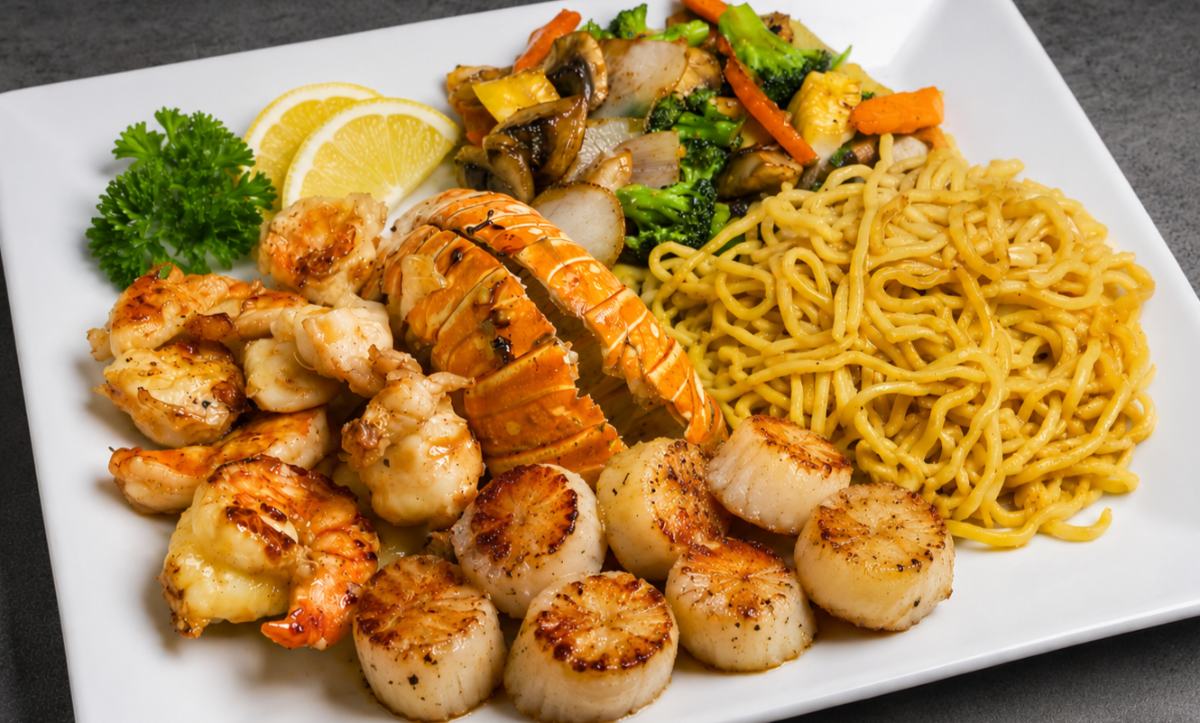 Lobster & Scallop Hibachi