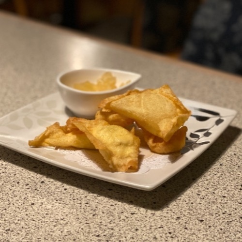 6. Cream Cheese Fried Wonton