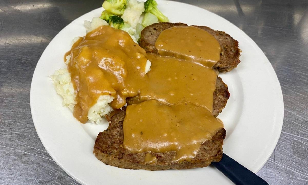 Homemade Meat Loaf Dinner