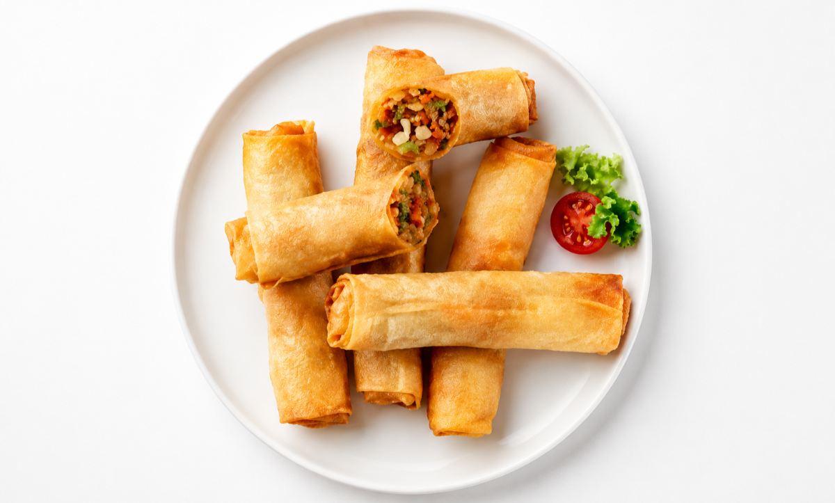 Crispy Spring Rolls (4)