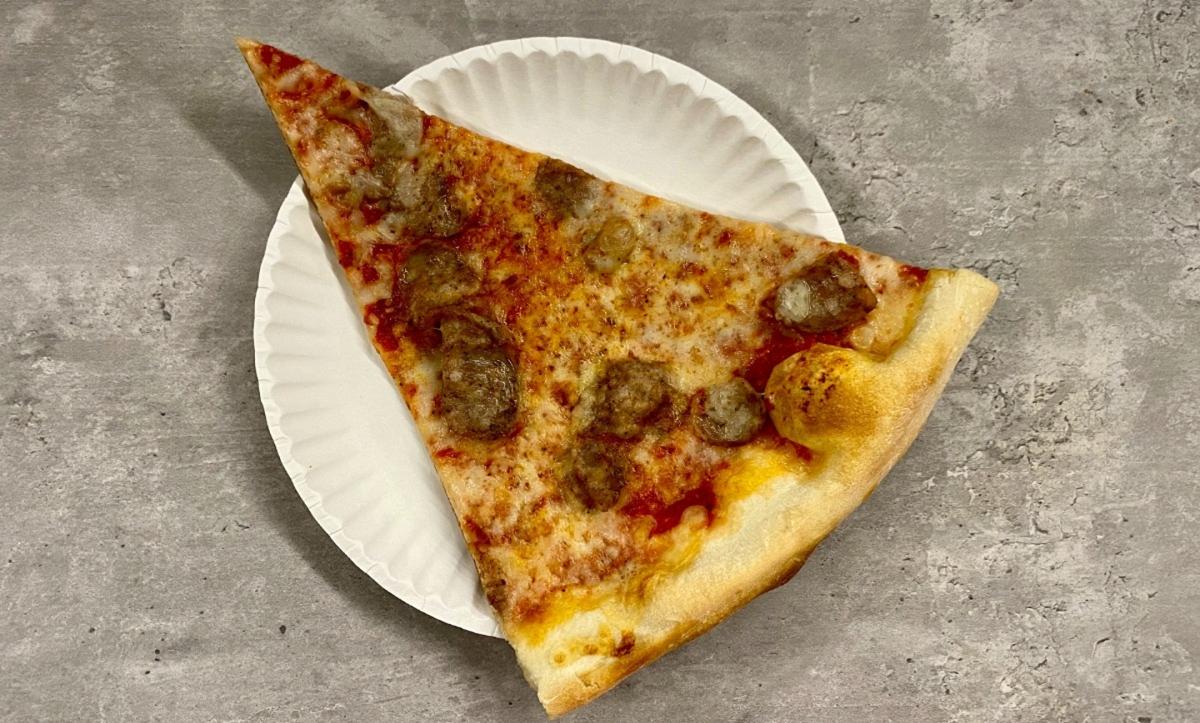 Slice of Sausage Pizza
