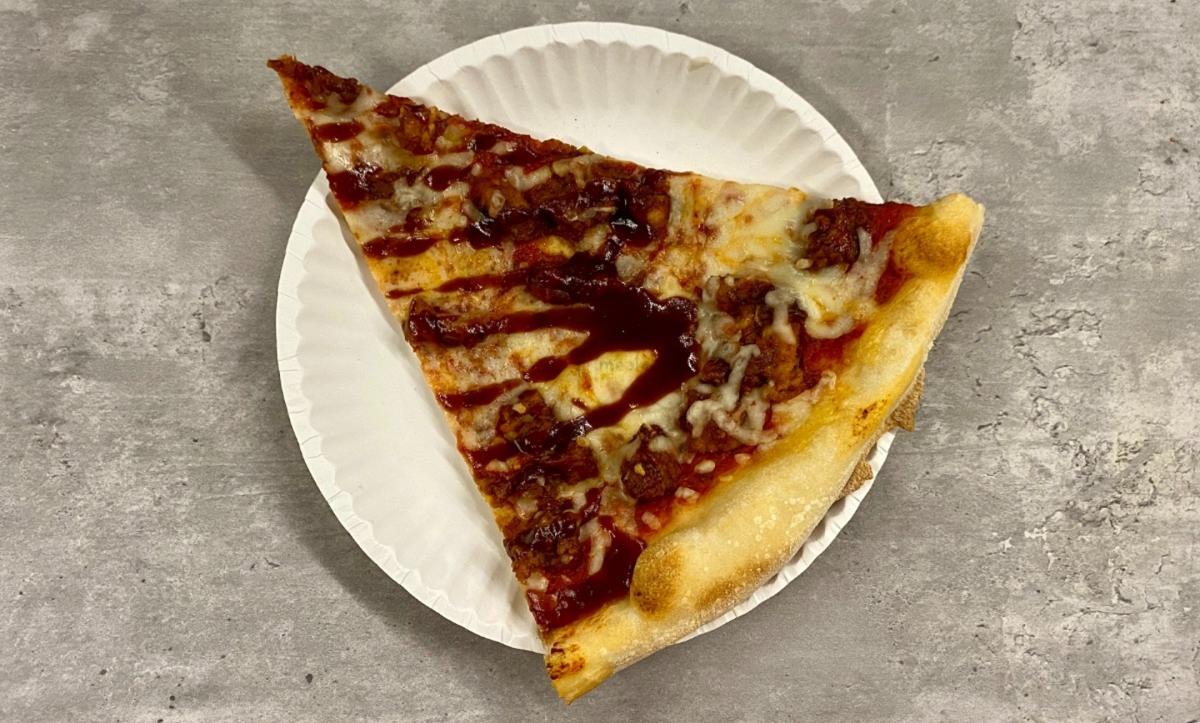 Slice of BBQ Chicken Pizza