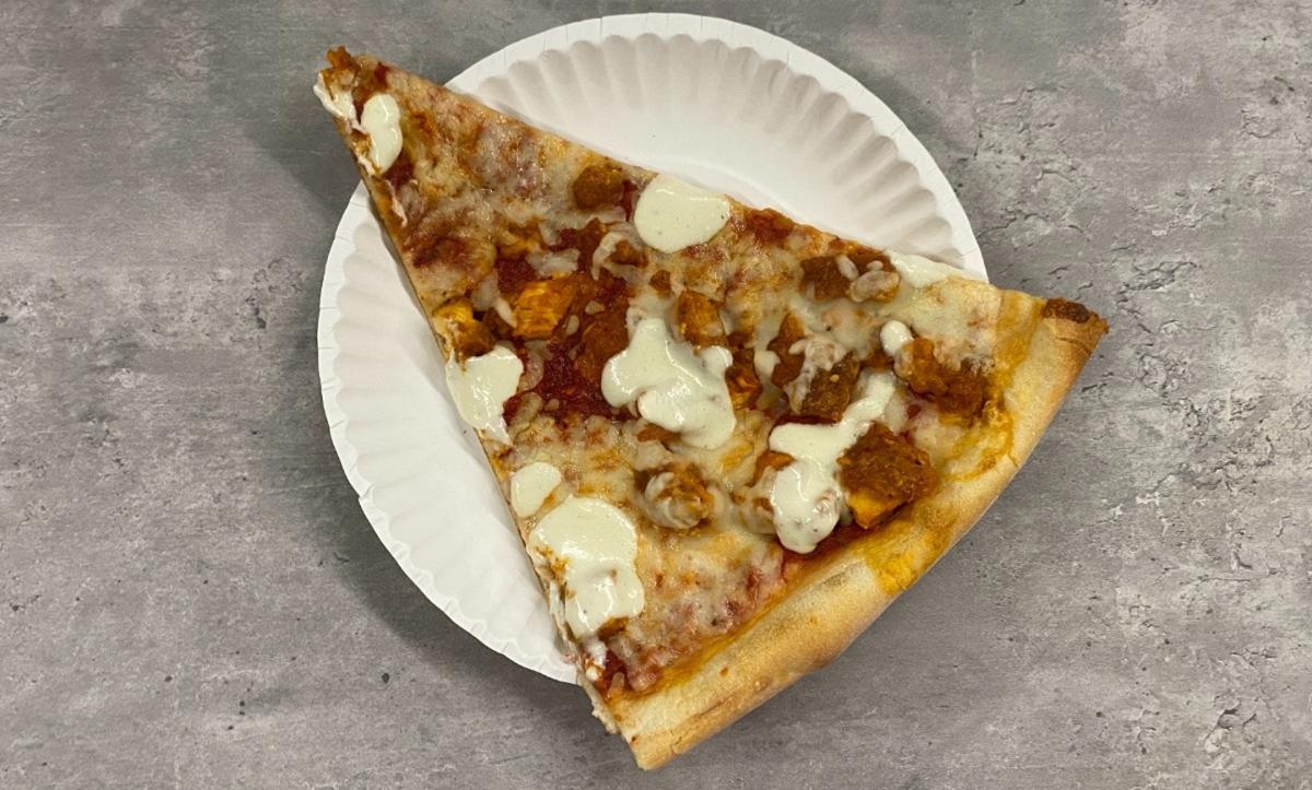 Slice of Buffalo Chicken Pizza