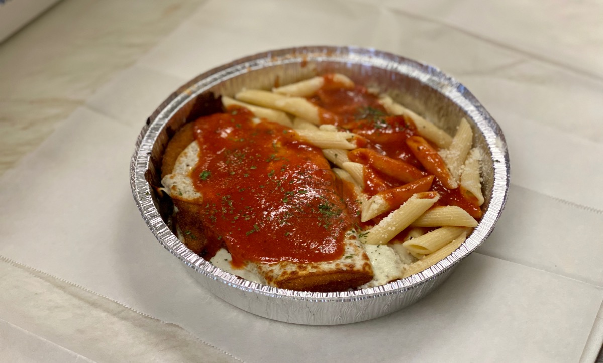 Eggplant Parmigiana Dinner