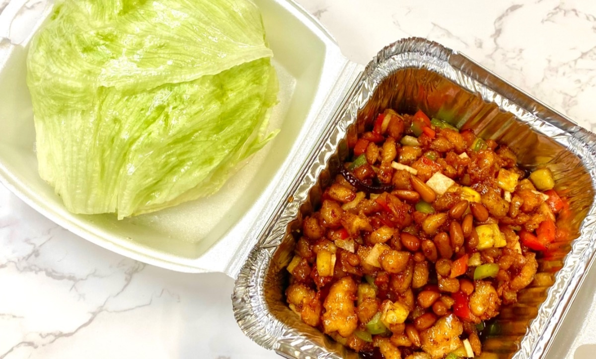 Chicken Lettuce Wrap
