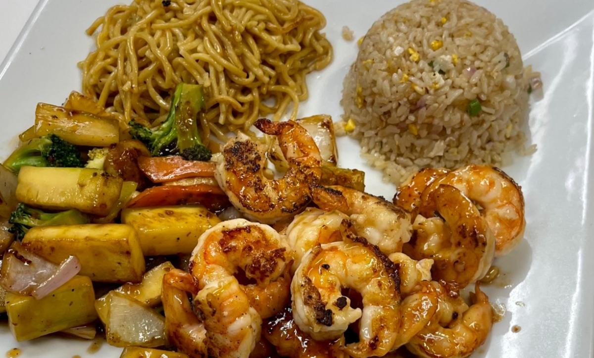 Hibachi Shrimp (Lunch)