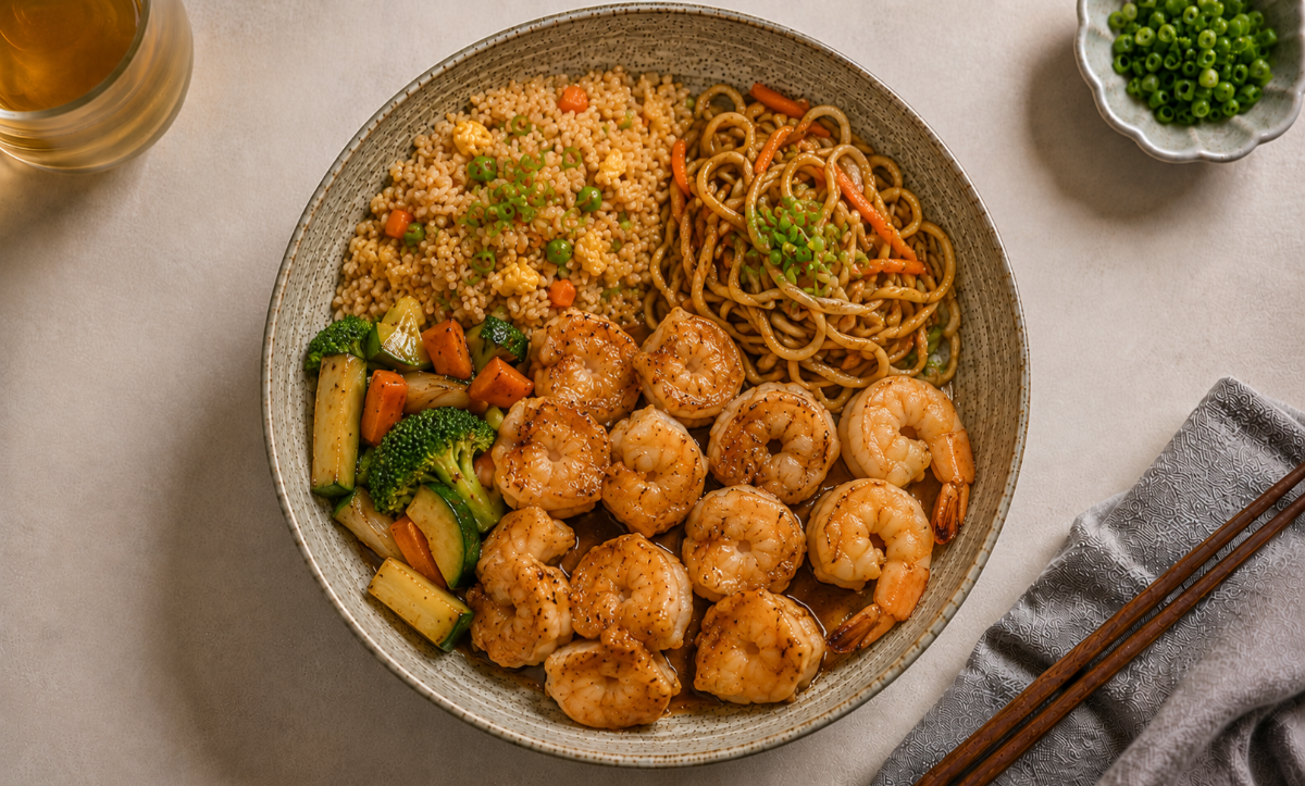 Hibachi Shrimp Dinner