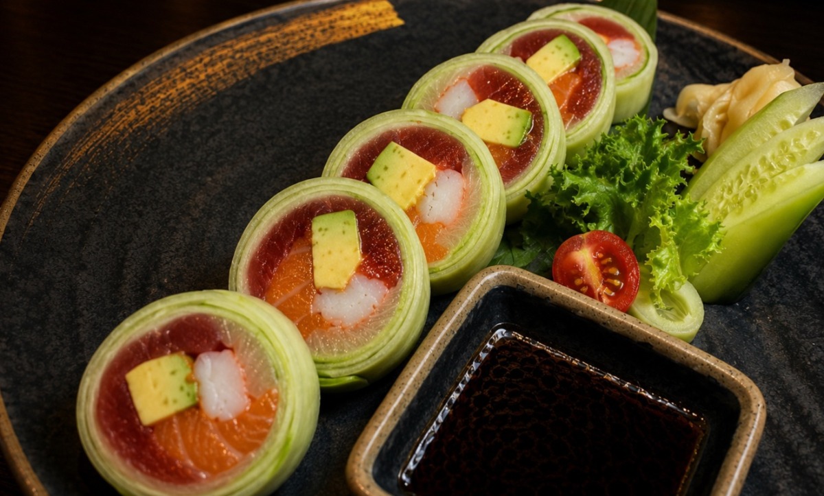 Rainbow Naruto Roll