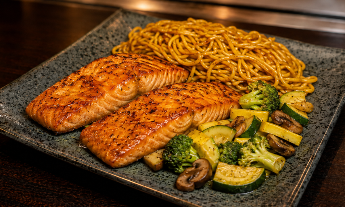 Salmon Hibachi