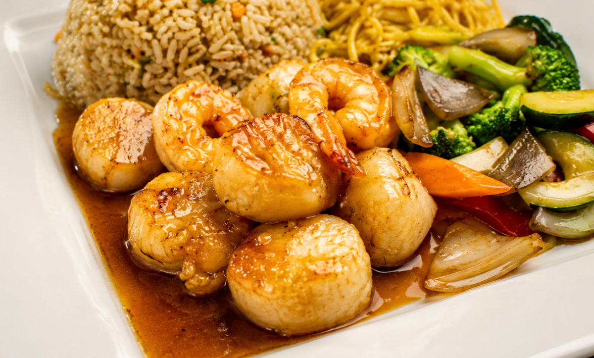 Hibachi Scallops Dinner