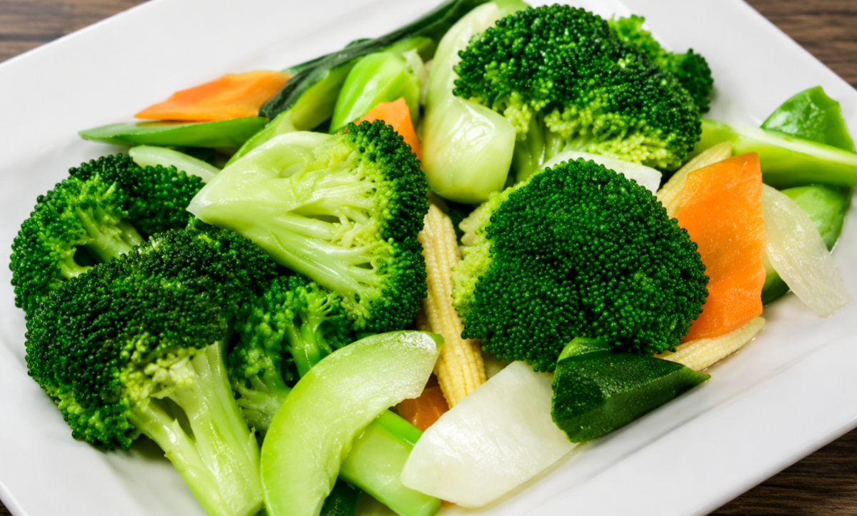 Steamed Mixed Vegetables