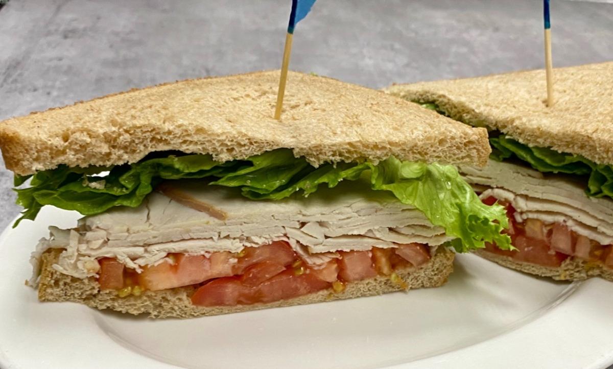 Roasted Turkey Breast Sandwich