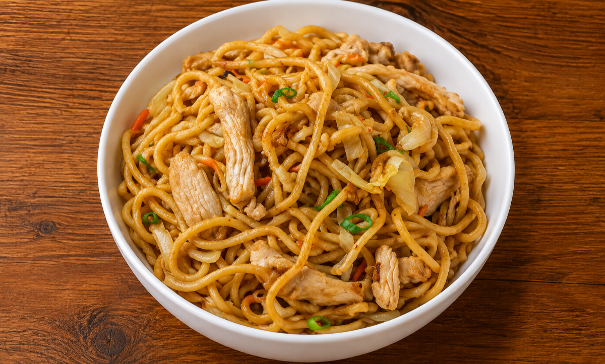 55. Chicken Lo Mein