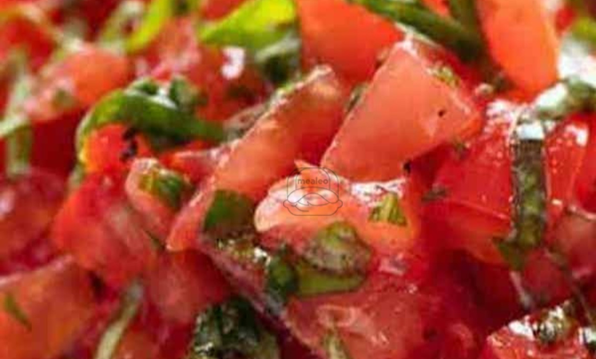 Triple Tomato Bruschetta