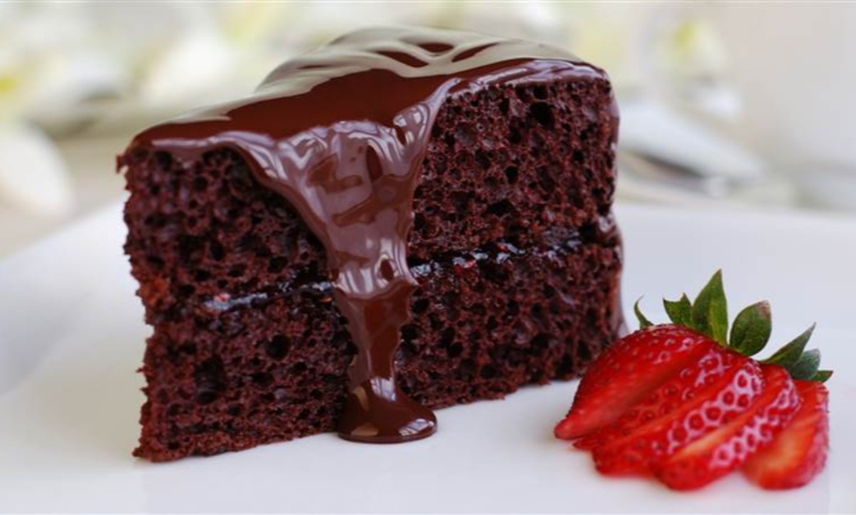 Triple Chocolate Fudge Layer Cake