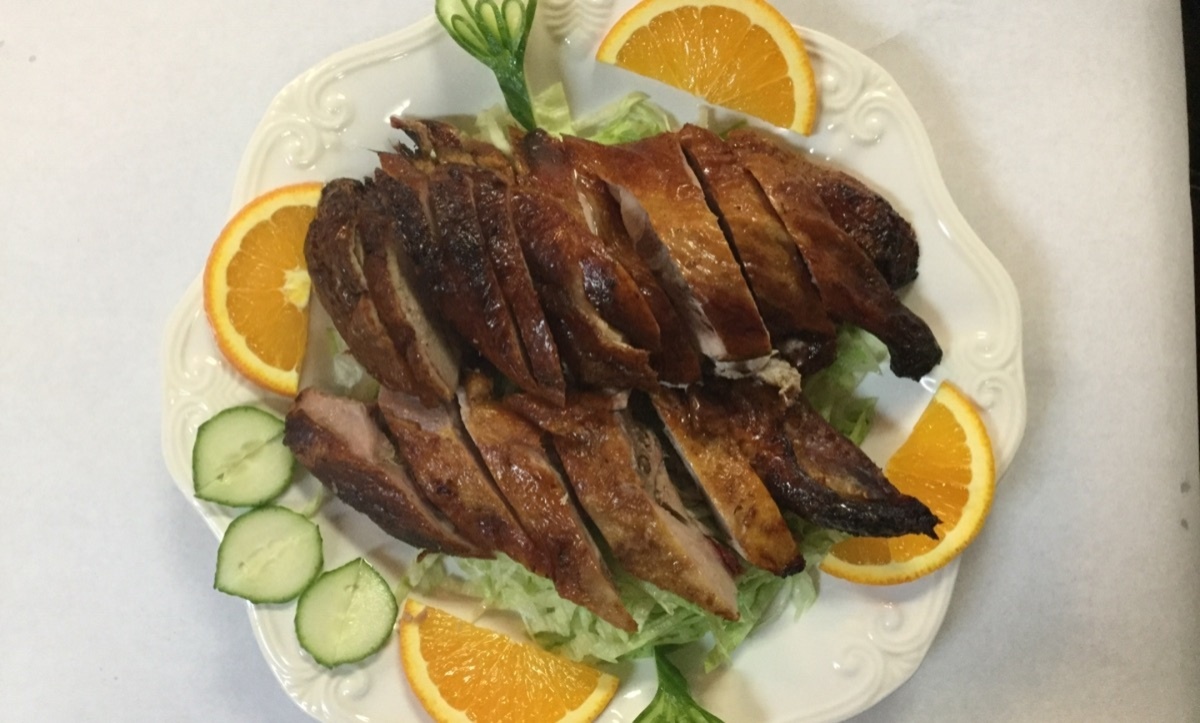 Half Duck with Blackbean Sauce