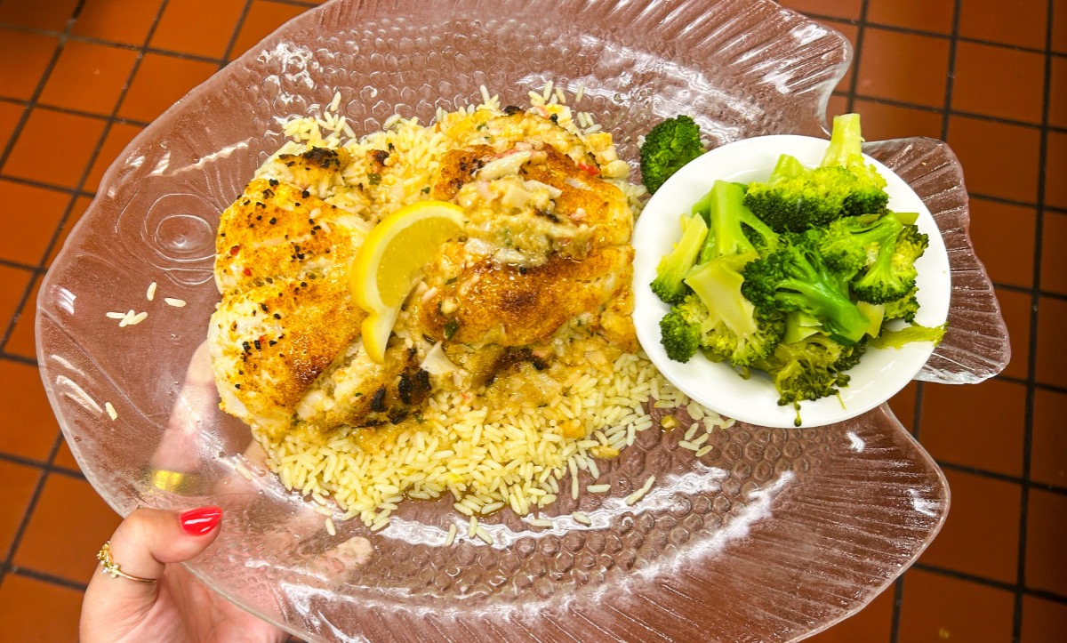 Stuffed Filet of Sole