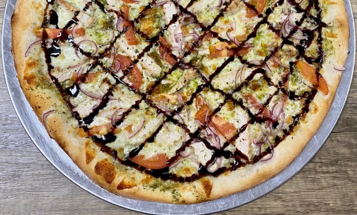 Chicken Bruschetta Pizza