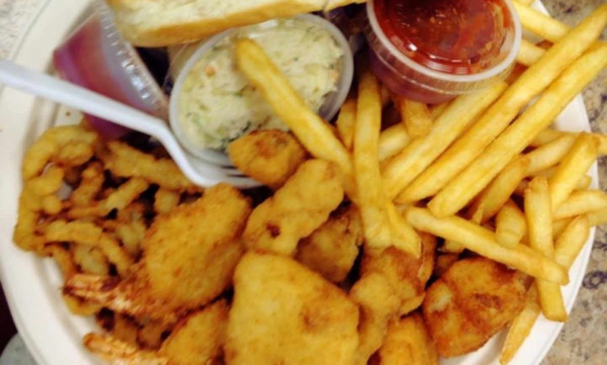 Big Ted Seafood Combo