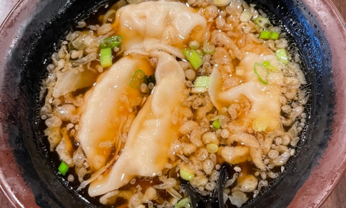 5. Gyoza Soup (Dumpling Soup)
