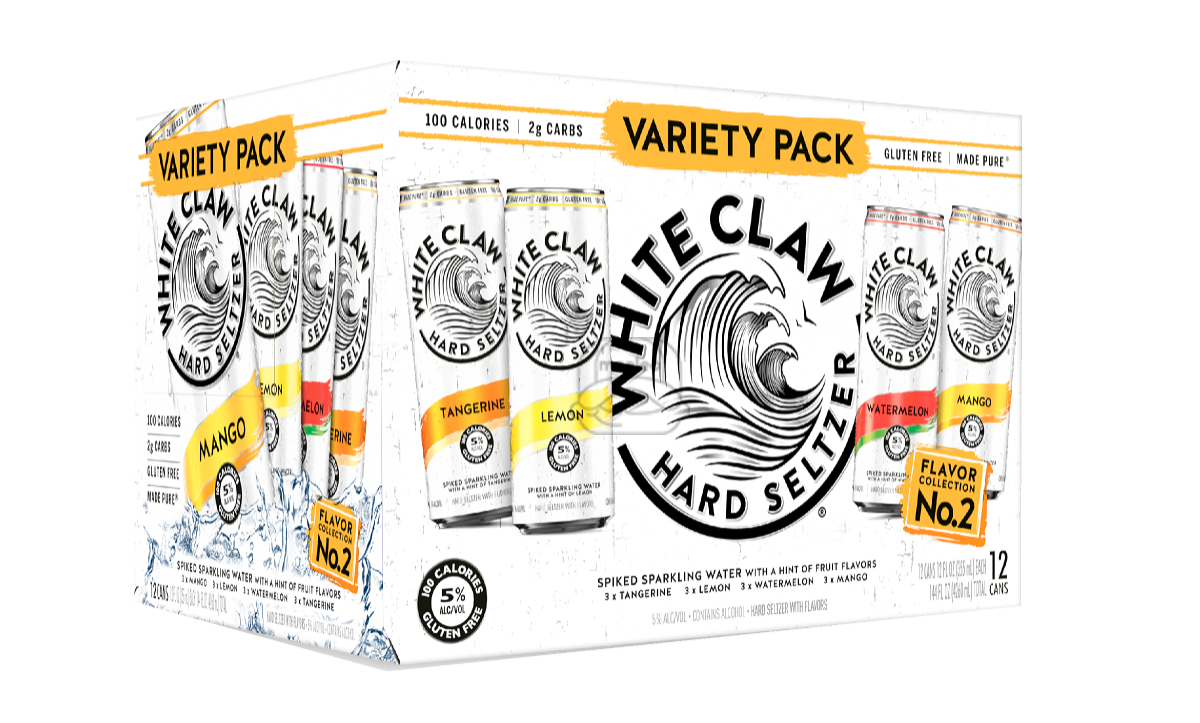 White Claw Seltzer #2 Variety (12-Pack)