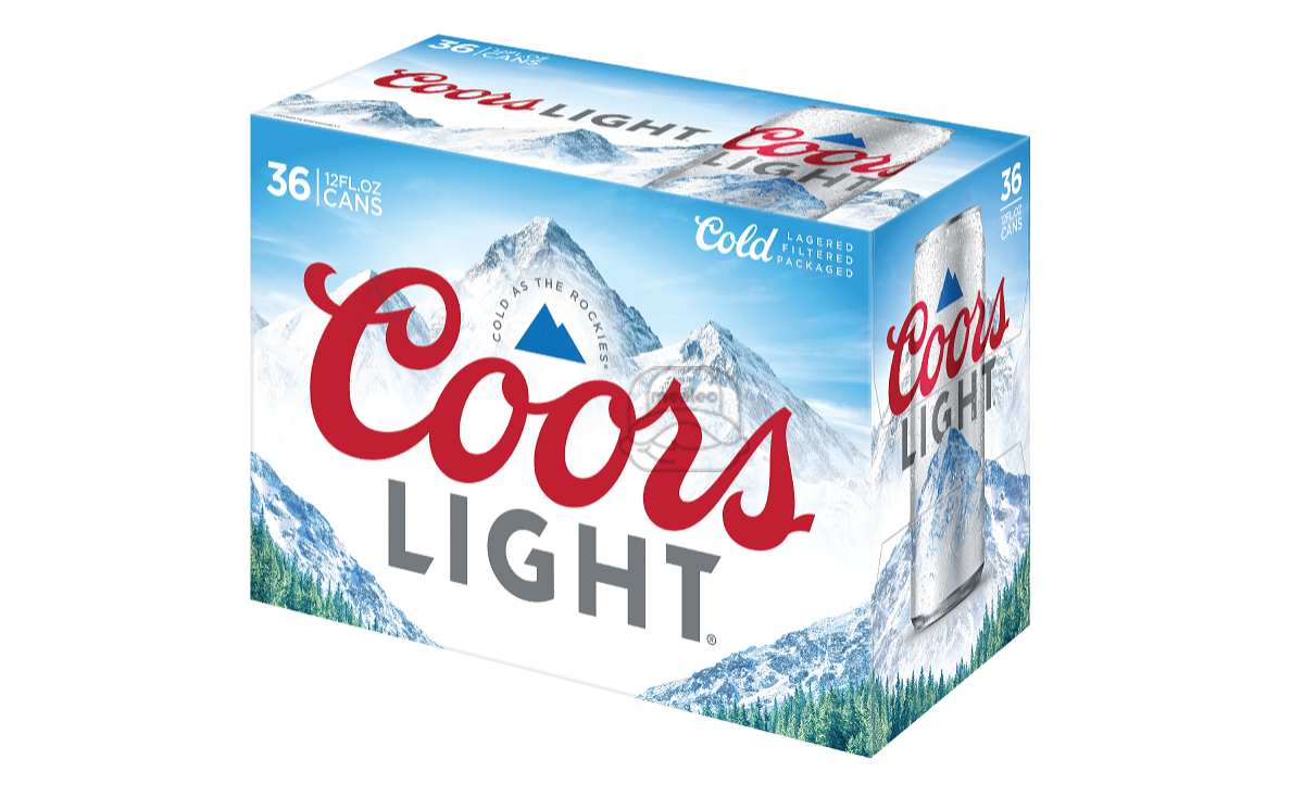Coors Light Hard Case (36-Pack)