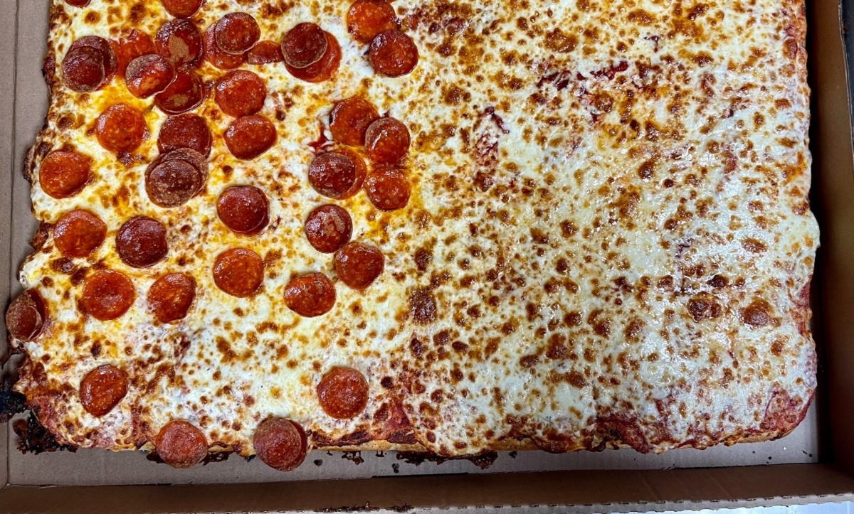 Square Sicilian Cheese Pizza (30 Cut)