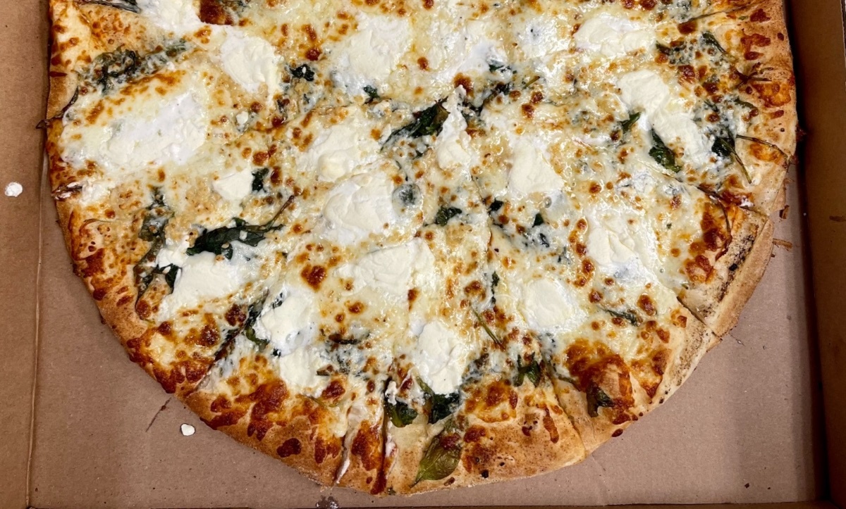 Spinach Ricotta Pizza