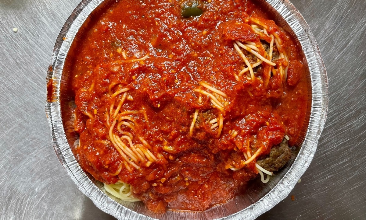 Spaghetti w/ Meatballs Dinner