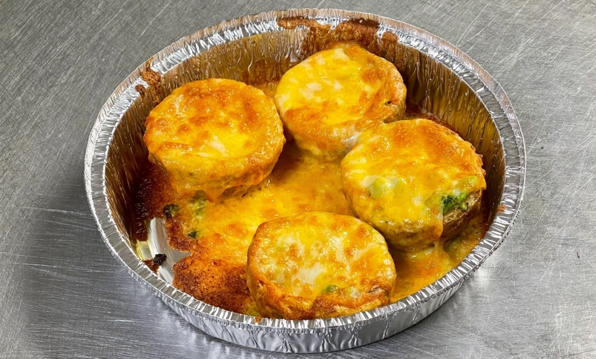 Broccoli Cheddar Potato Skins