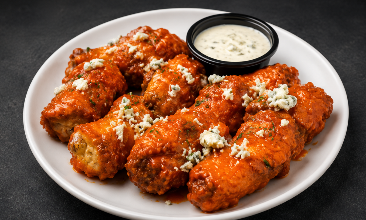 Buffalo Chicken Rolls