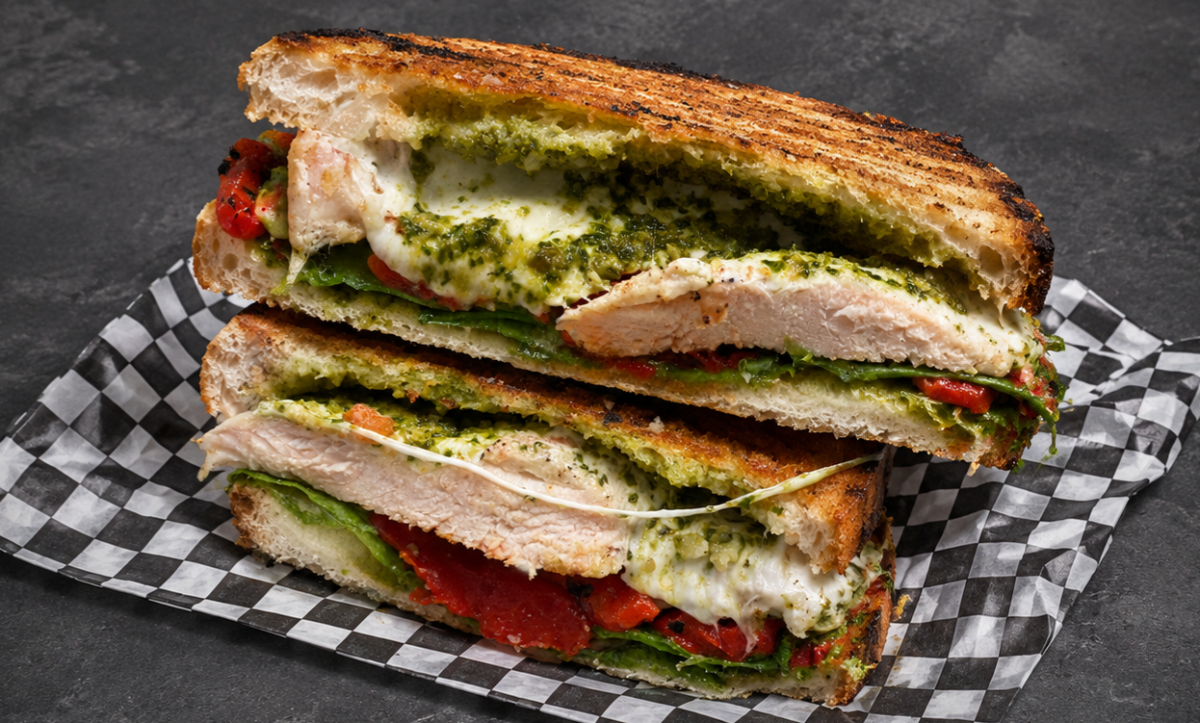Italian Grilled Chicken Panini